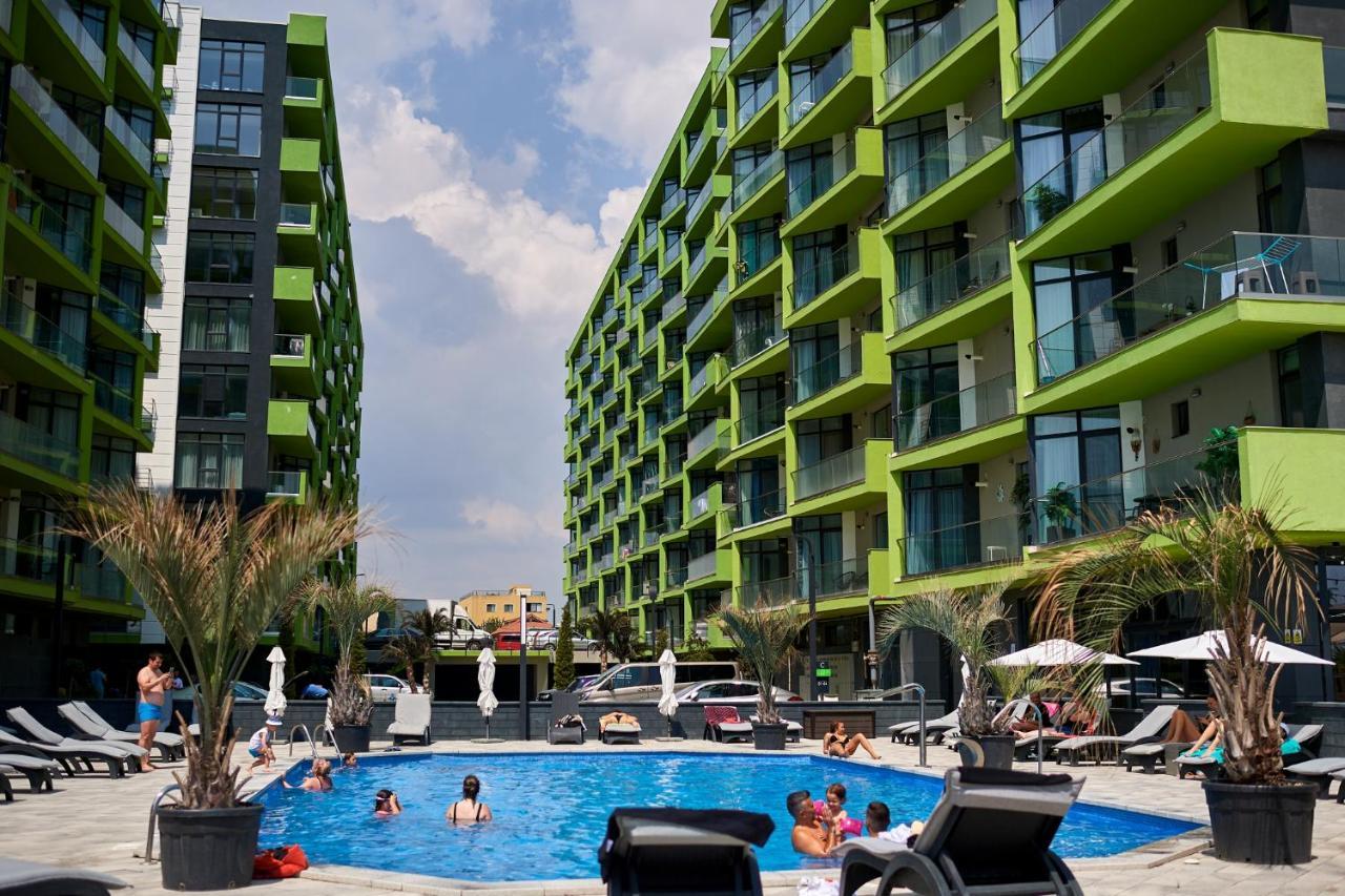 San Francisco Aparthotel Pool & Spa Mamaia Nord Неводарі Екстер'єр фото
