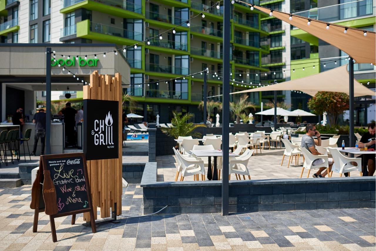 San Francisco Aparthotel Pool & Spa Mamaia Nord Неводарі Екстер'єр фото